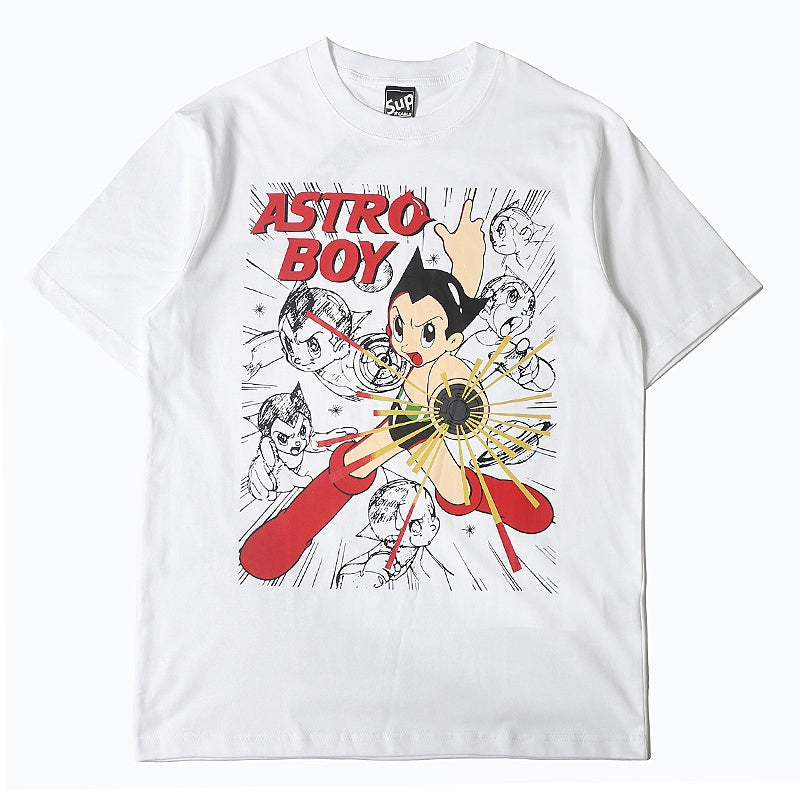 Mens T-shirt Astro Boy cartoon print