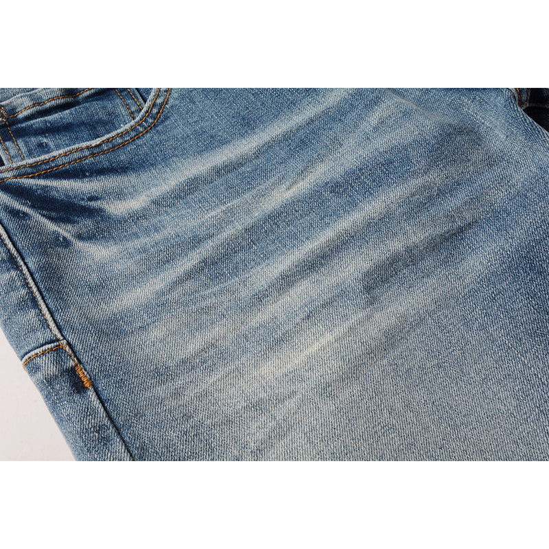 purple brand jeans Pure Cotton High Street Trend