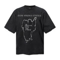 Saint Michael T Shirts Aged Outline Terrain Print Quote Motif