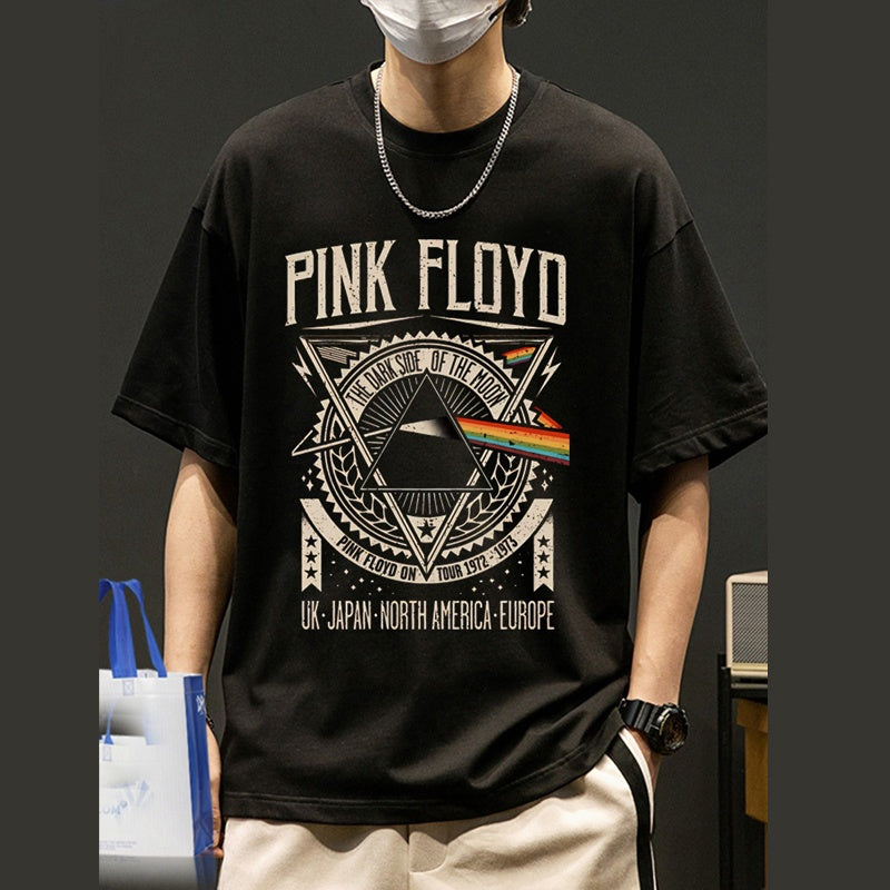 Mens T-shirt Vintage Vintage Pink Floyd rock print