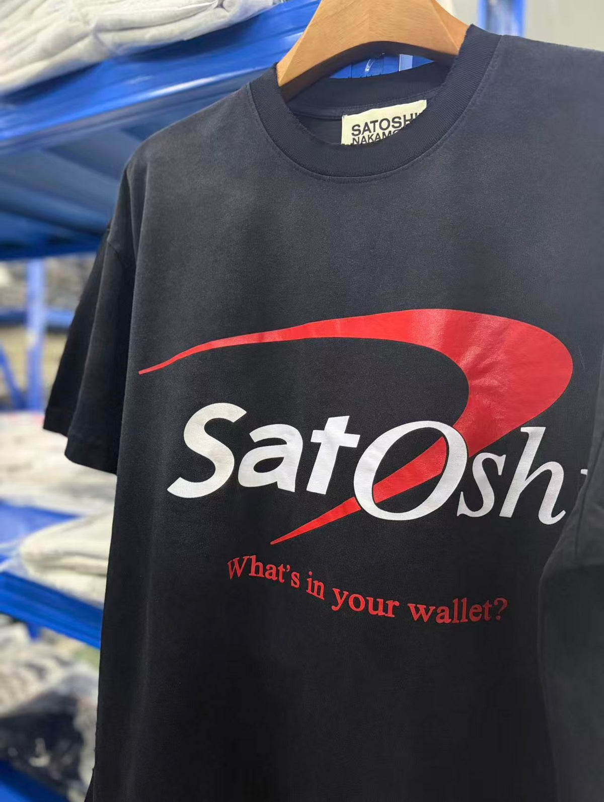Satoshi Nakamoto t shirt High-quality heavyweight streetwear with a vintage, distressed aesthetic.