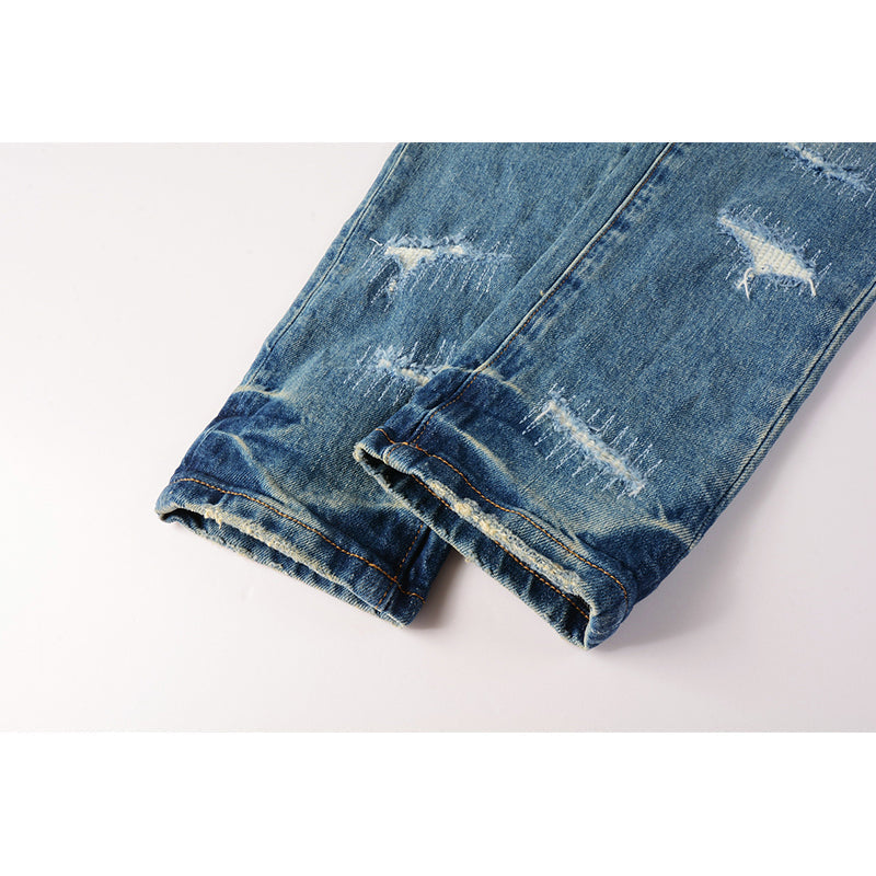 purple brand jeans Pure Cotton High Street Trend