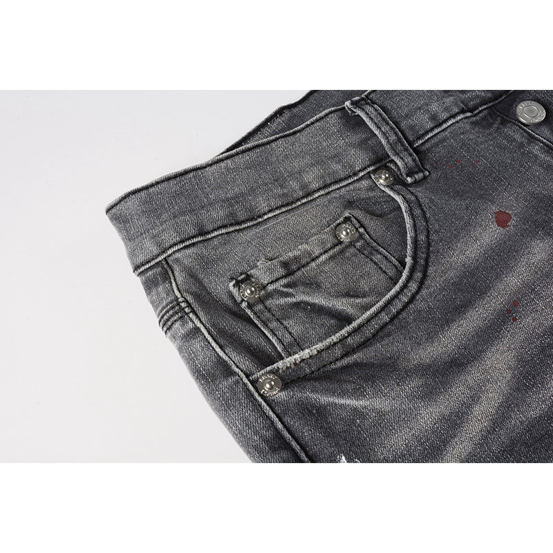 purple brand jeans Pure Cotton High Street Trend
