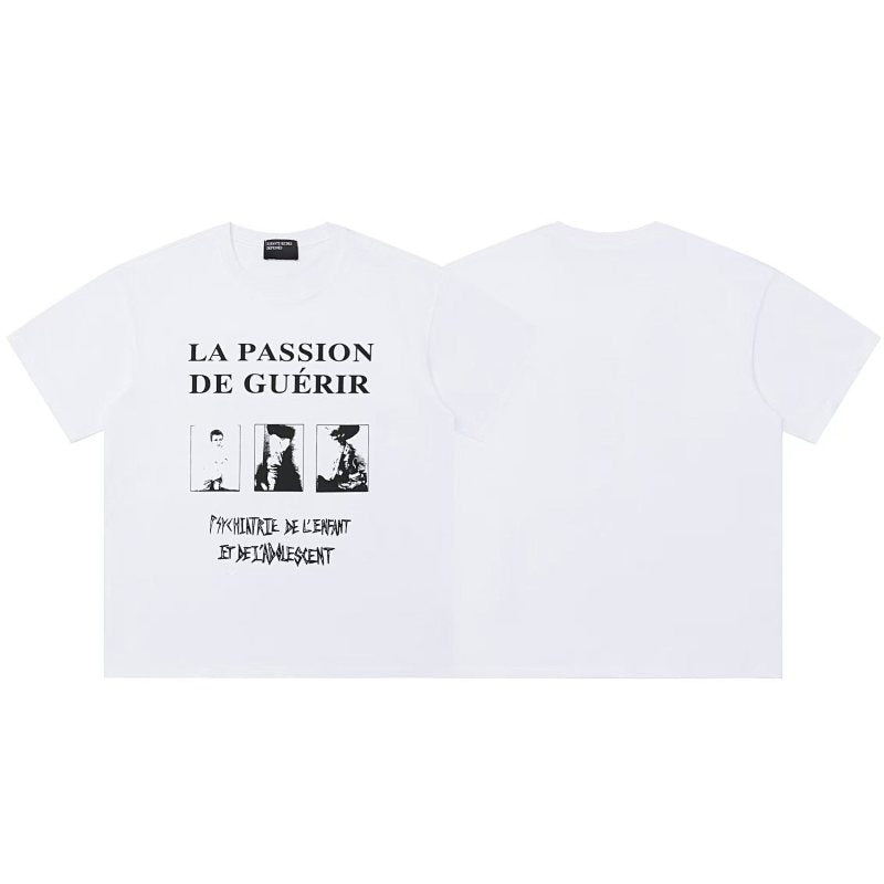ERD T Shirts Multi-Style Script Vintage Figure Graphic Tee