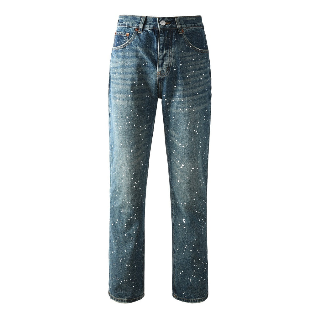 purple brand jeans Rhinestones #9139