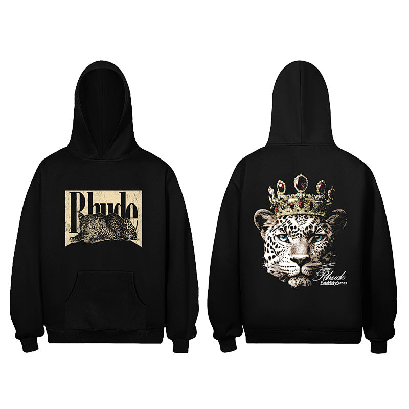 RHUDE Hoodie Retro Mountain Rhude Print