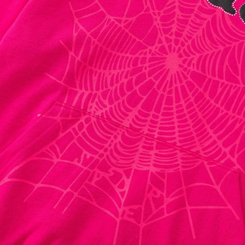 Spiderweb hoodie High-quality pure cotton for autumn and winter