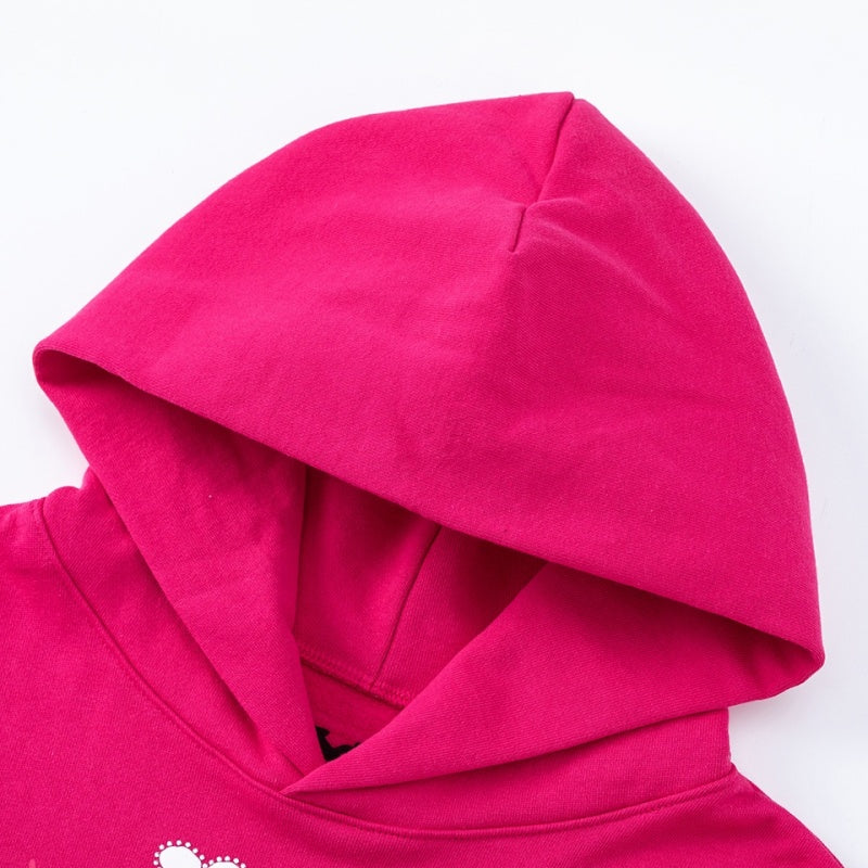 Spiderweb hoodie High-quality pure cotton for autumn and winter