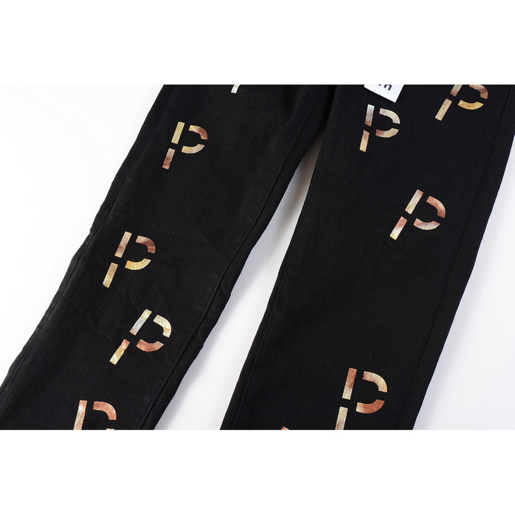 purple brand jeans Pure Cotton High Street Trend