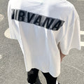 Unisex Vintage T Shirts Kurt Cobain Direct-to-Garment (DTG) Print – High-Street Vintage Style, Heavyweight Fabric, Distressed Washed Finish