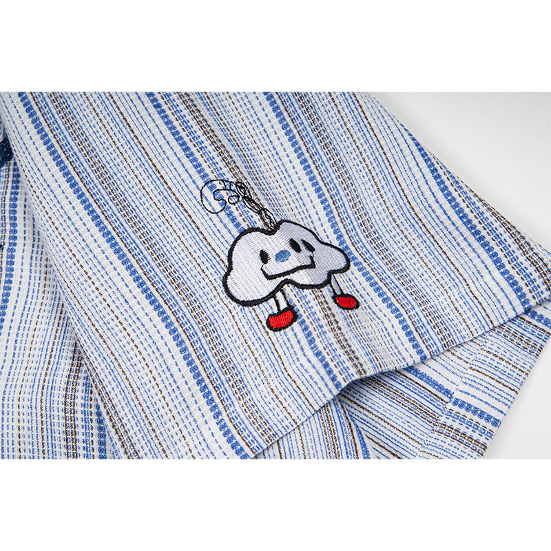 Unisex vintage T-shirt Polo shirt with a stand-up collar