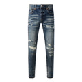 purple brand jeans Pure Cotton High Street Trend