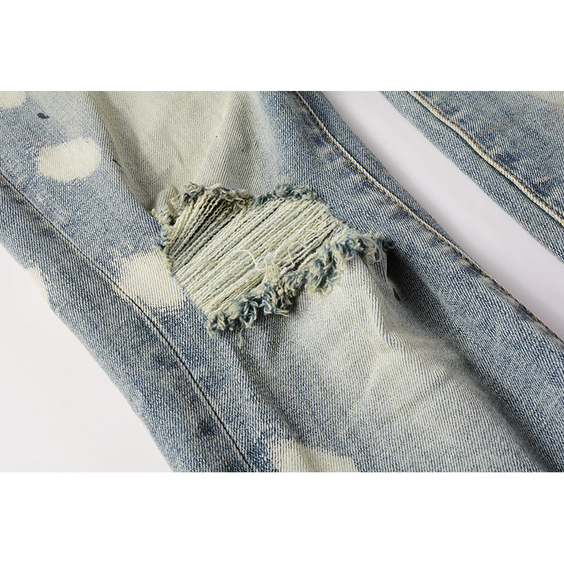 purple brand jeans Pure Cotton High Street Trend