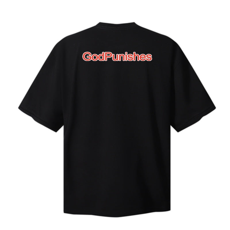 Saint Michael T Shirts Dead Saint Cursive Text Abstract Splatter Sacred Heart Black Tee Graphic