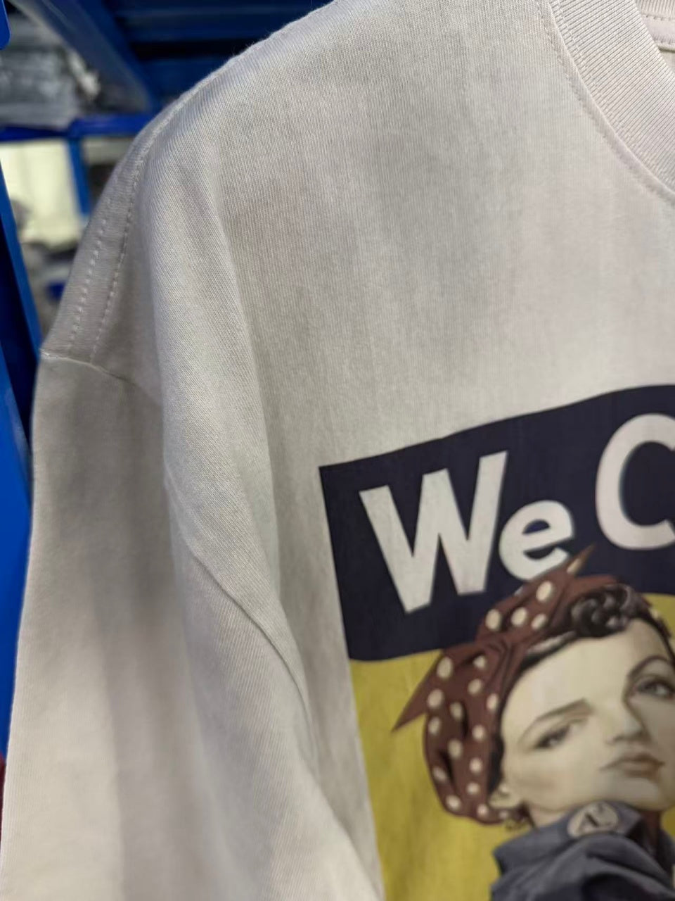 Vintage style washed summer wear T shirt