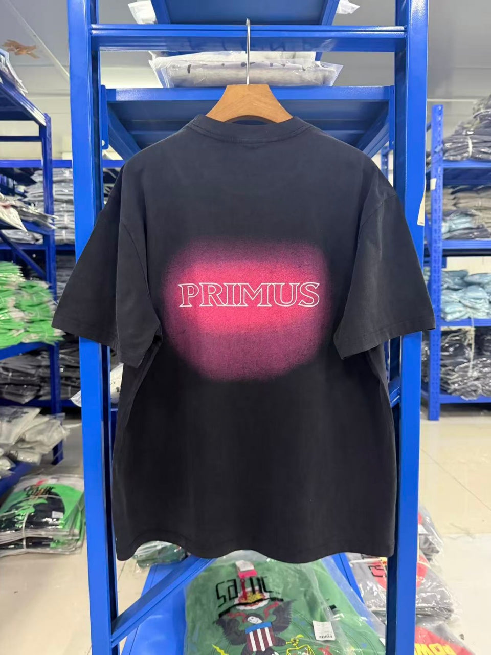 Vintage style washed summer wear T shirt