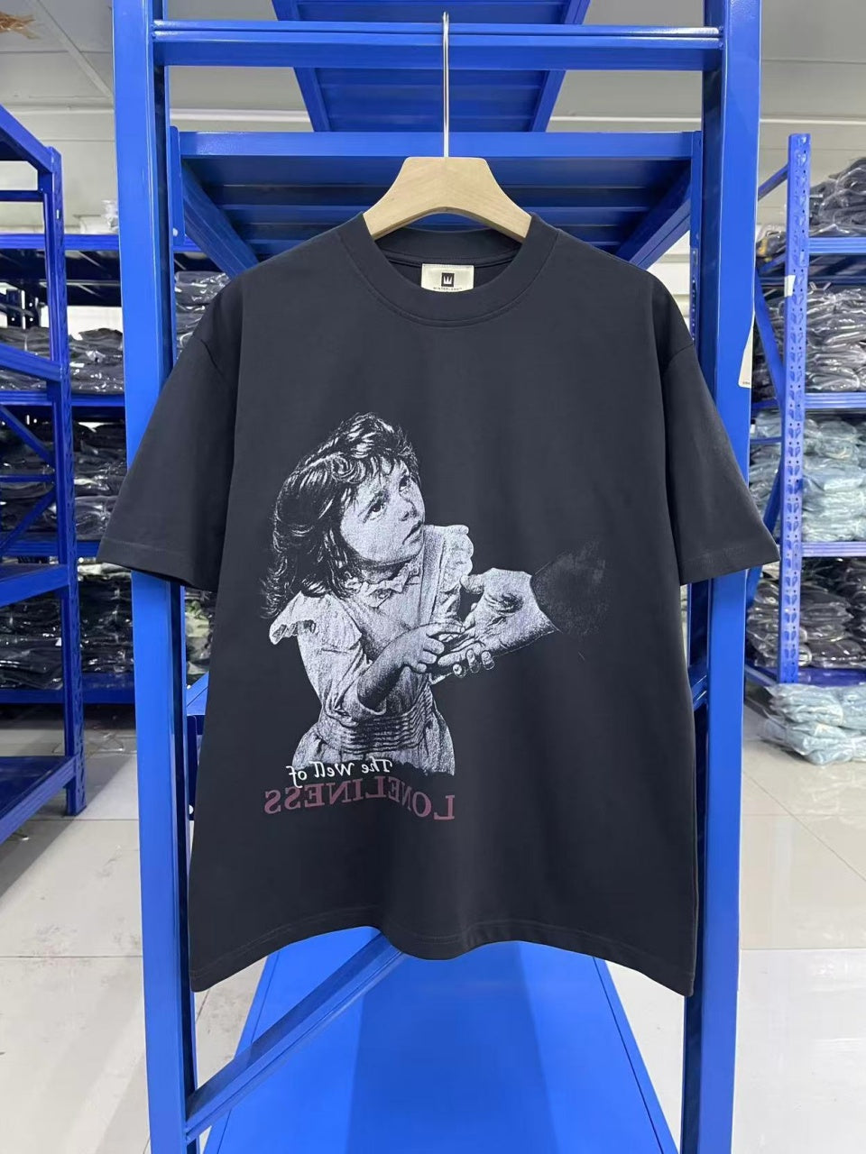 Vintage style washed summer wear T shirt