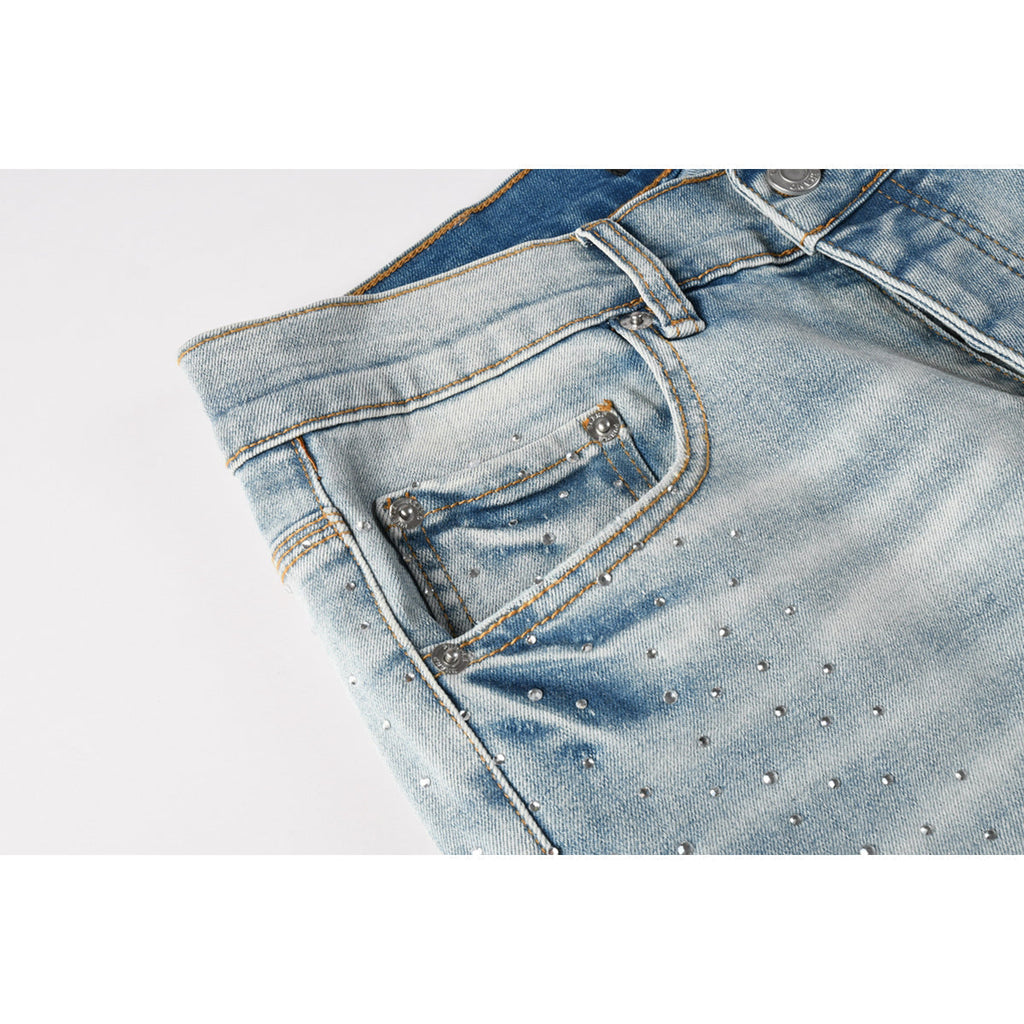 purple brand jeans High Street Distressed