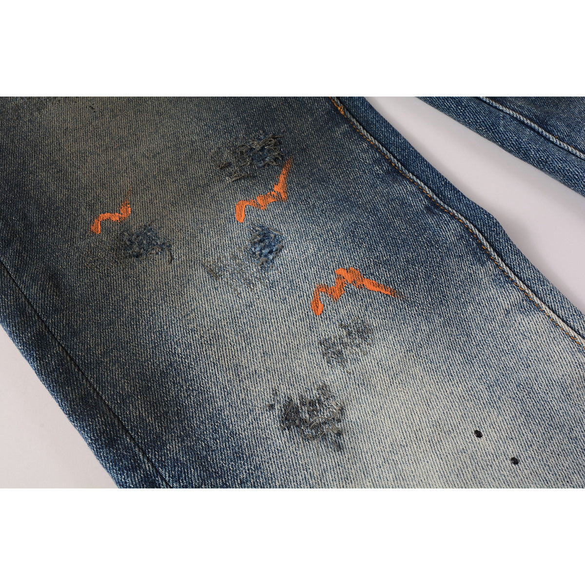 purple brand jeans Pure Cotton High Street Trend