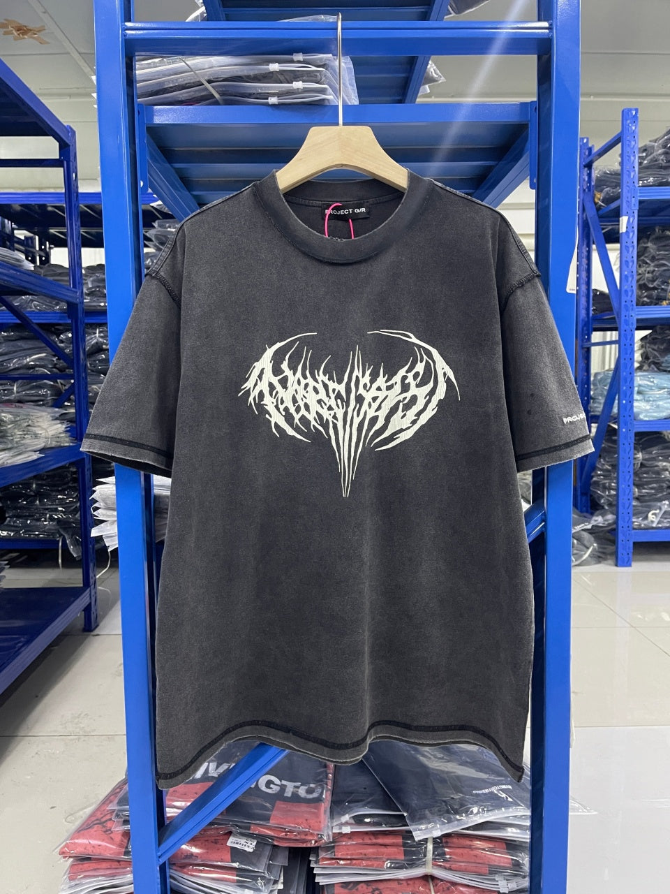 Vintage style washed summer wear T shirt