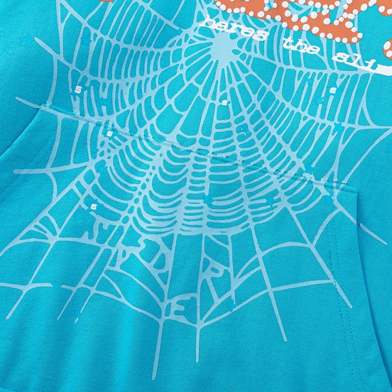 Spiderweb hoodie High-quality pure cotton for autumn and winter