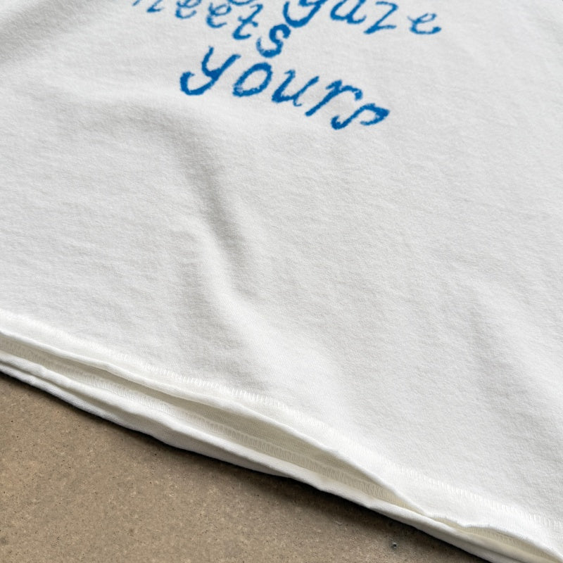 Unisex Vintage T Shirts Saint x Gallery Dept. "Guardian Angel" Collaboration (Limited Edition). Features heavyweight 320g fabric that retains its quality after washing and matches the original specifications. Constructed using vintage-style single-st