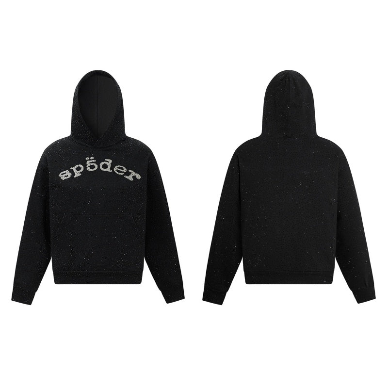 Spiderweb hoodie High-quality pure cotton for autumn and winter