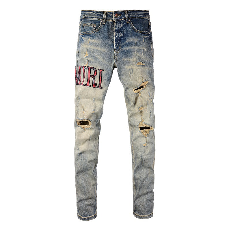 AM Jeans High Street Distressed#888
