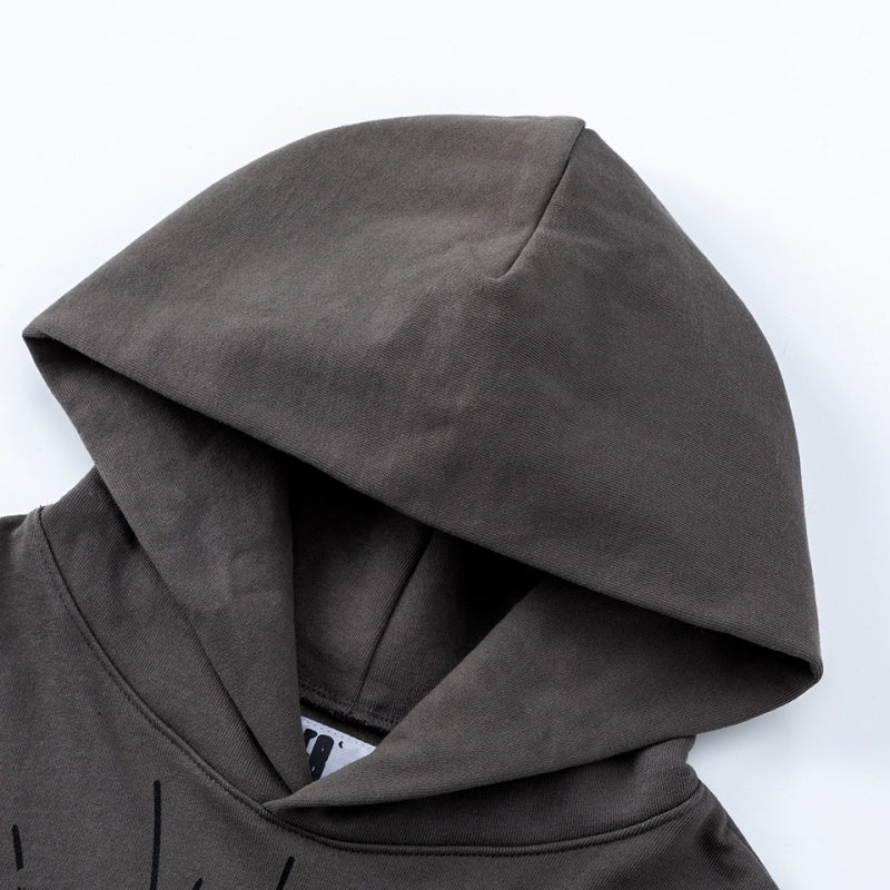 Spiderweb hoodie High-quality pure cotton for autumn and winter