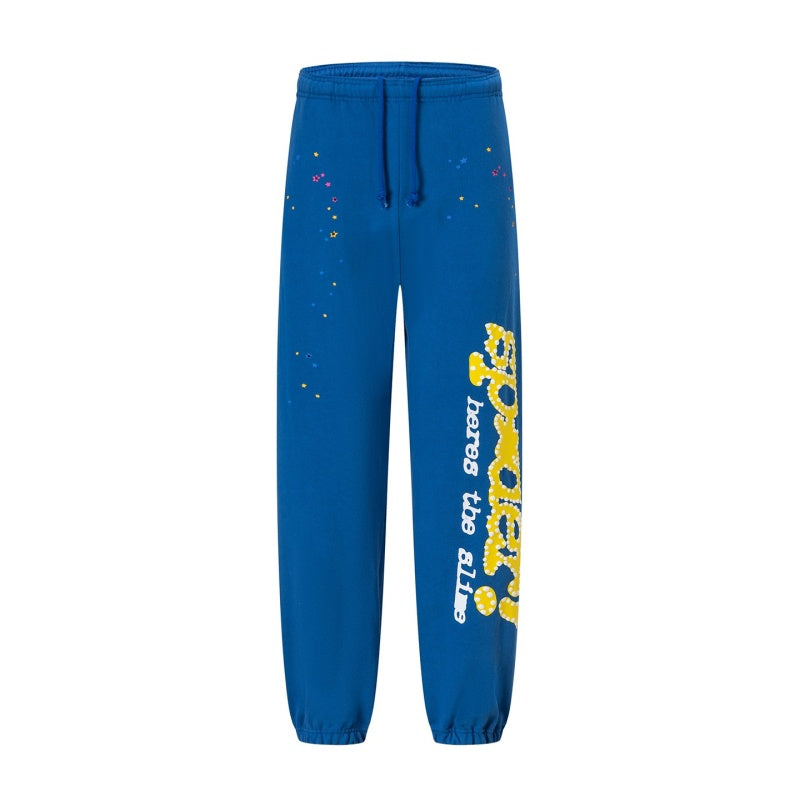 Spiderweb sweatpants High-quality pure cotton for autumn and winter Camouflage