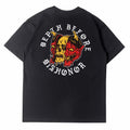 Mens T-shirt Vintage American-style Personalized weightlifting T-shirts with Venom-themed designs - quirky and fun.