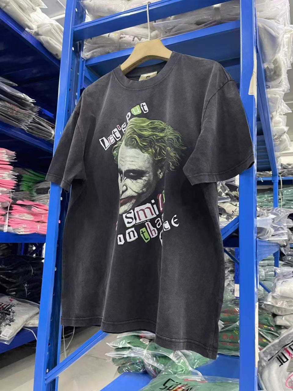 Vintage style washed summer wear T shirt