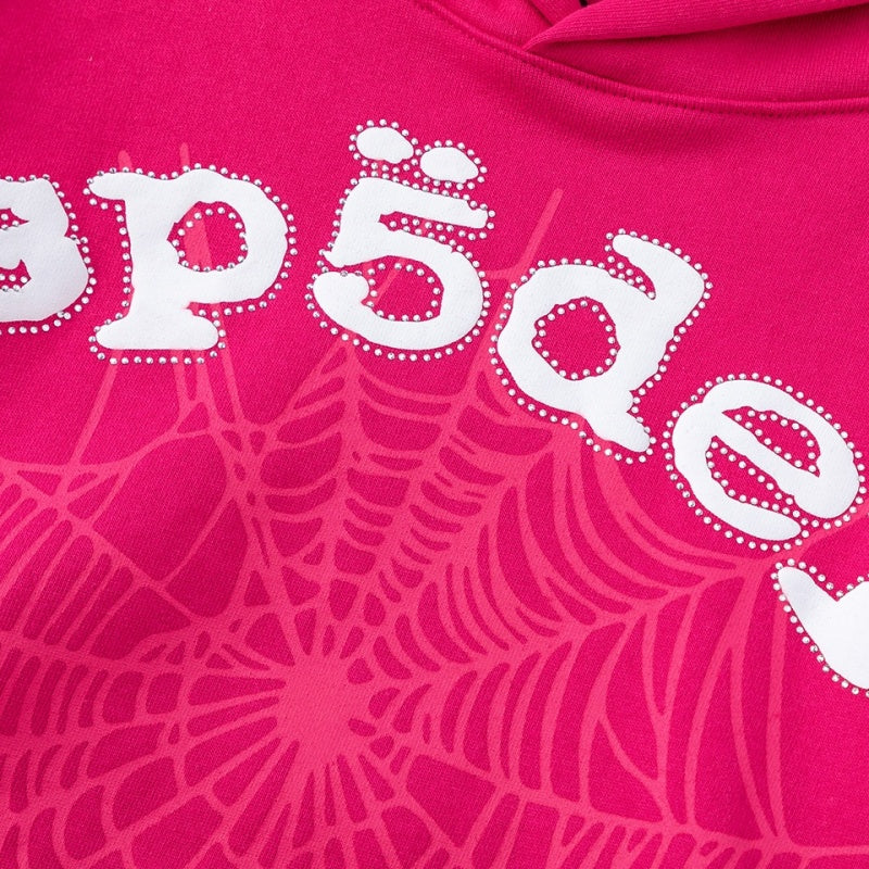 Spiderweb hoodie High-quality pure cotton for autumn and winter