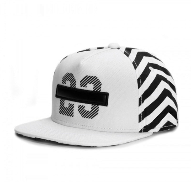 Trendy flat brimmed snapback hats