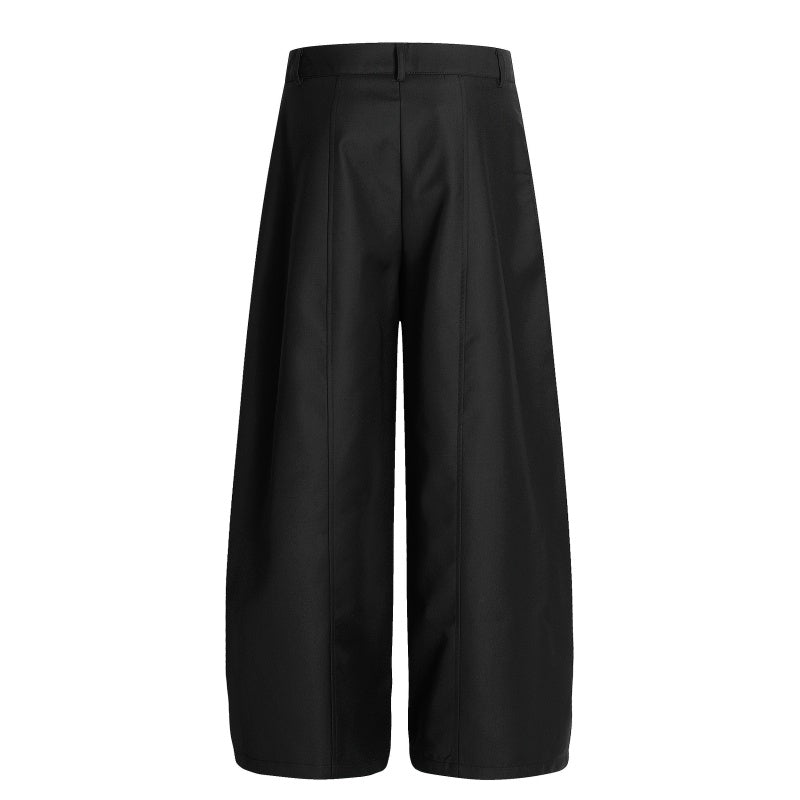 American-style streetwear harem pants Tailored Pleat Front Casual Trousers