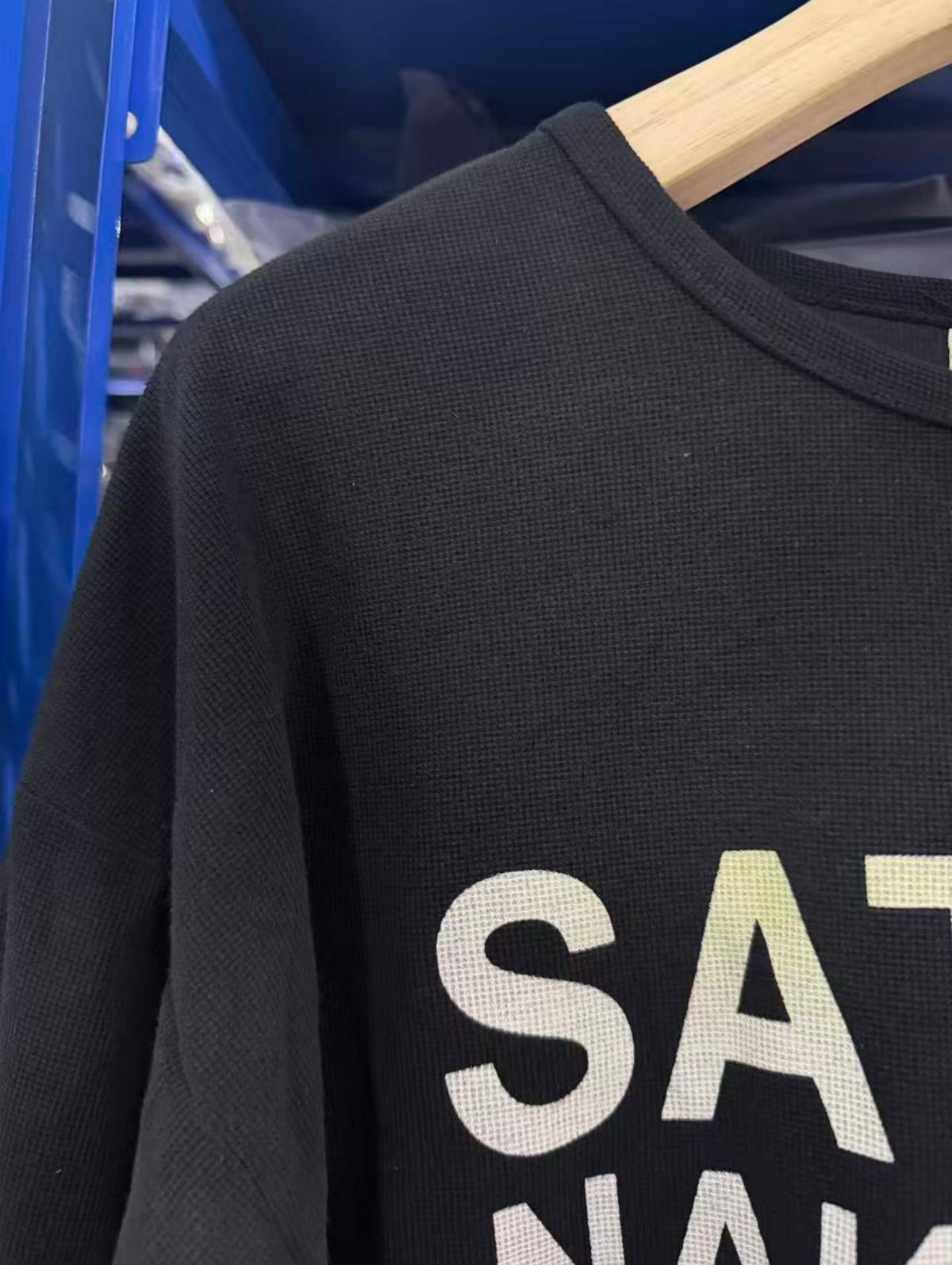 Satoshi Nakamoto Sweatshirt High-quality heavyweight streetwear with a vintage, distressed aesthetic.