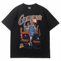 Mens T-shirt Basketball-themed Warriors "Skull Man" print