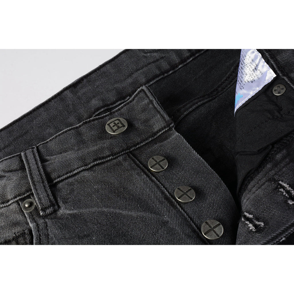 KSUBI Jeans Men's Straight High Street Pants