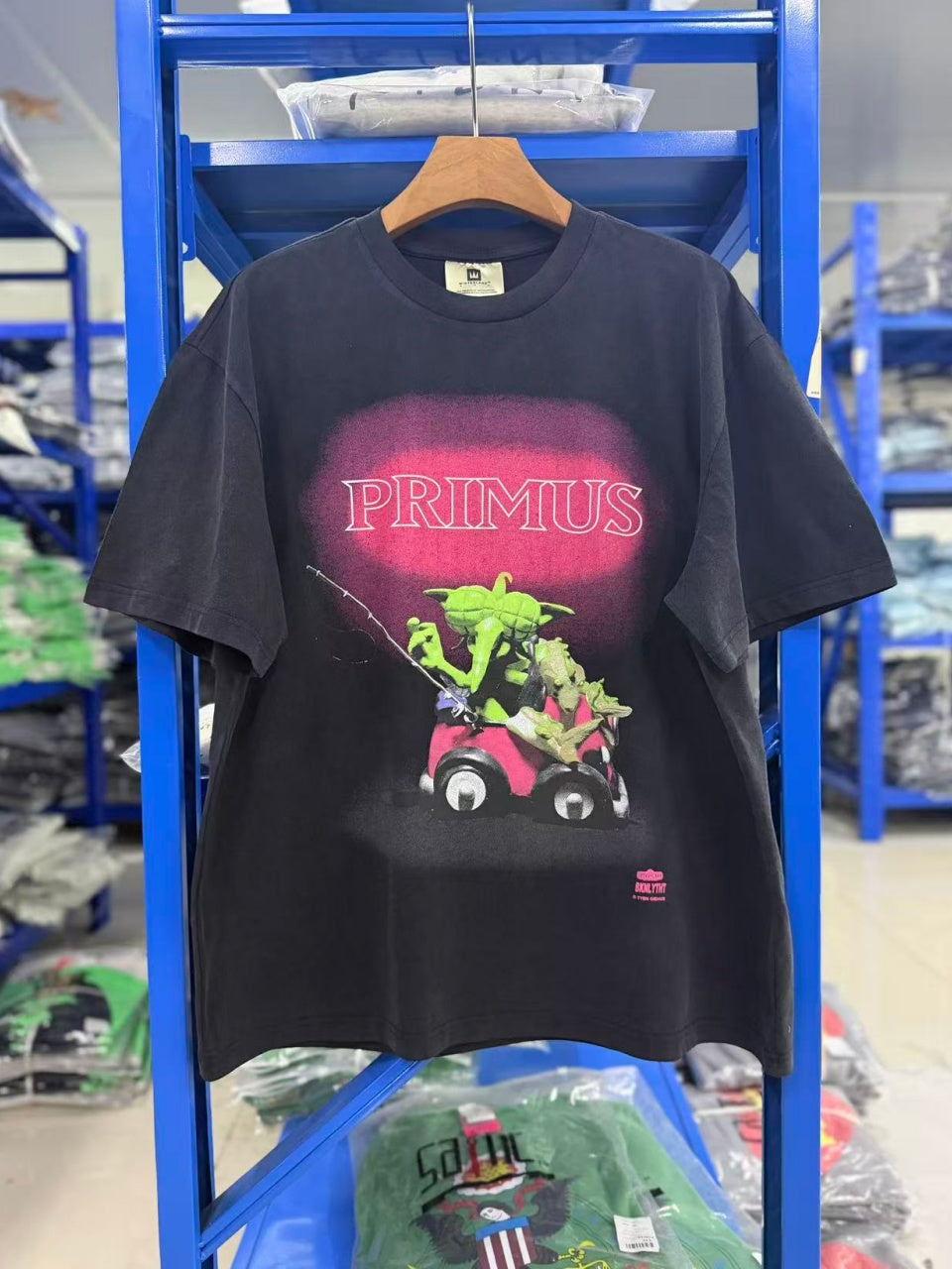 Vintage style washed summer wear T shirt