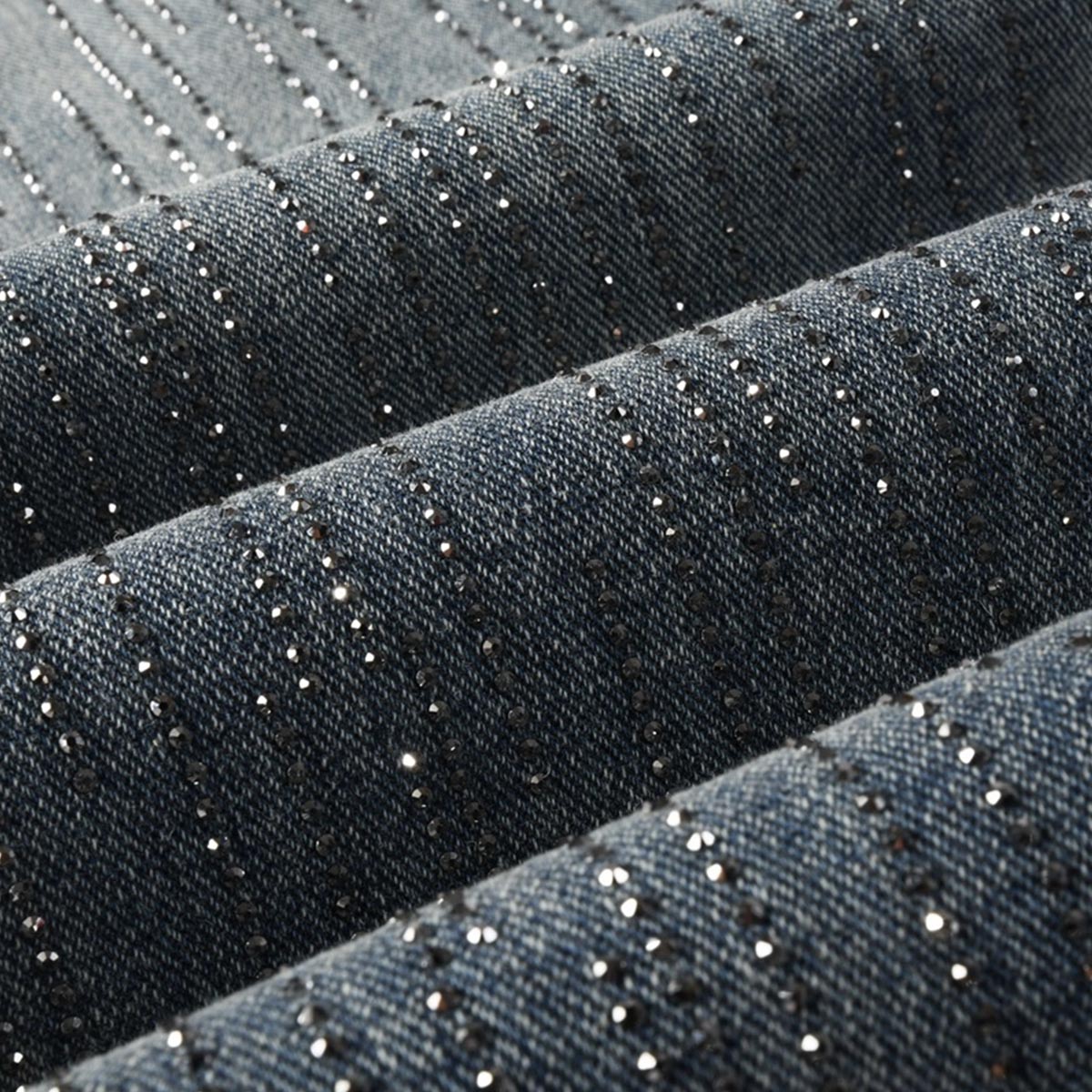 purple brand jeans Rhinestones #9140