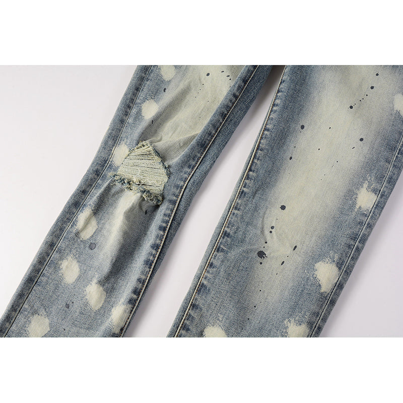 purple brand jeans Pure Cotton High Street Trend