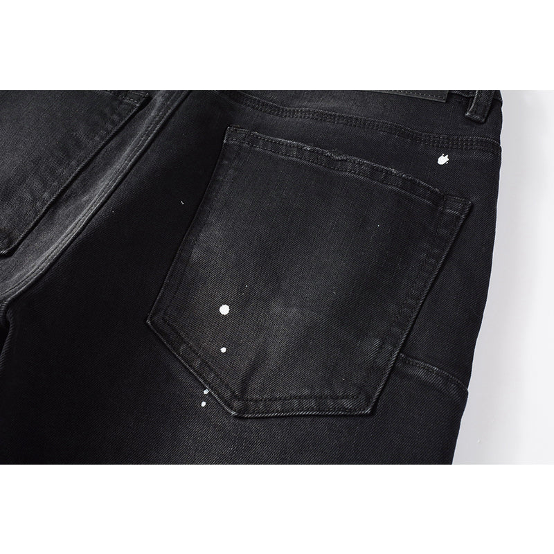 purple brand jeans Pure Cotton High Street Trend