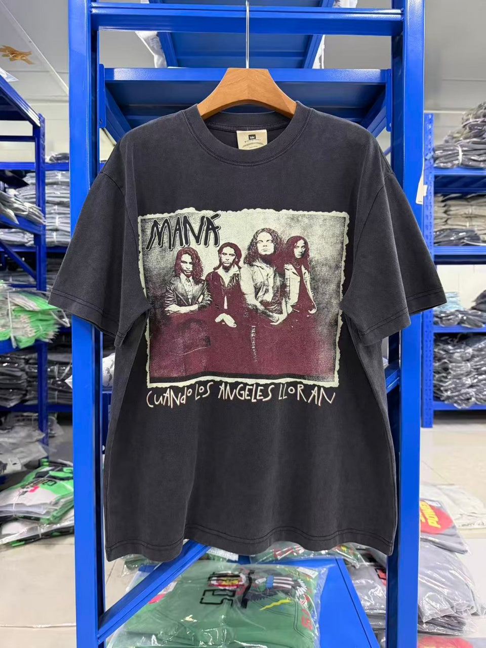 Vintage style washed summer wear T shirt