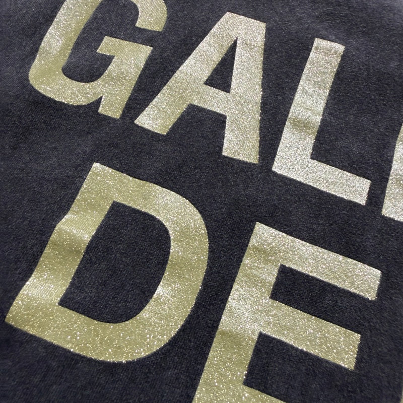 Unisex Vintage T Shirts GALLERY DEPT. 26SS "THE WORLD IS OURS" Limited Edition: Heavyweight, washed-and-distressed streetwear T-shirt featuring a boxy, cropped punk-inspired fit.