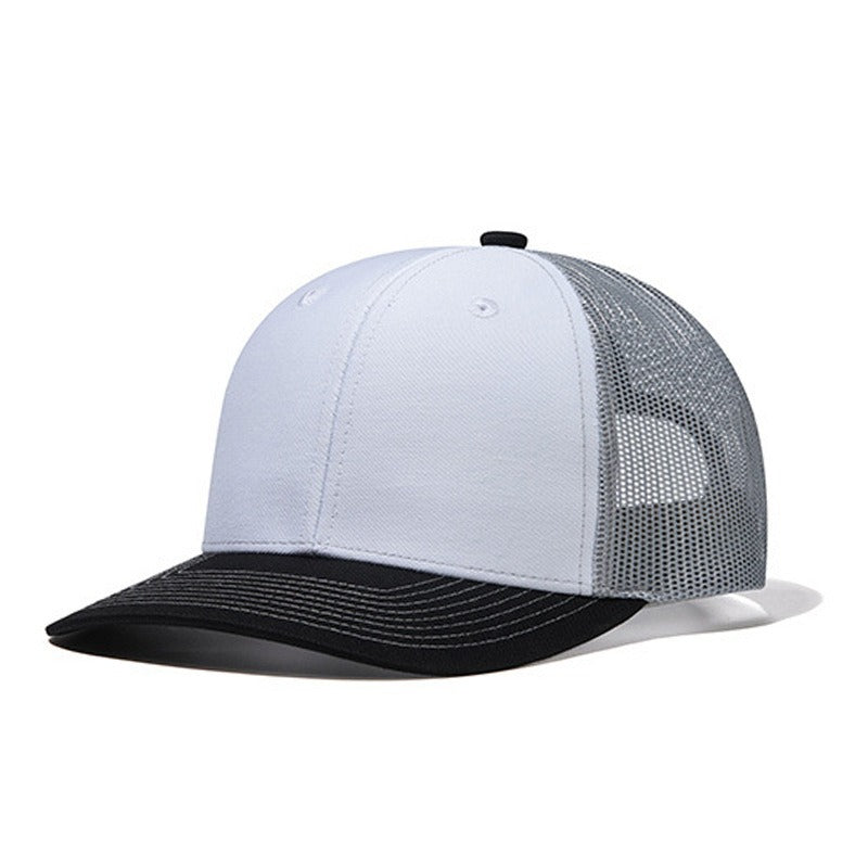 Trendy flat brimmed snapback hatsbreathable