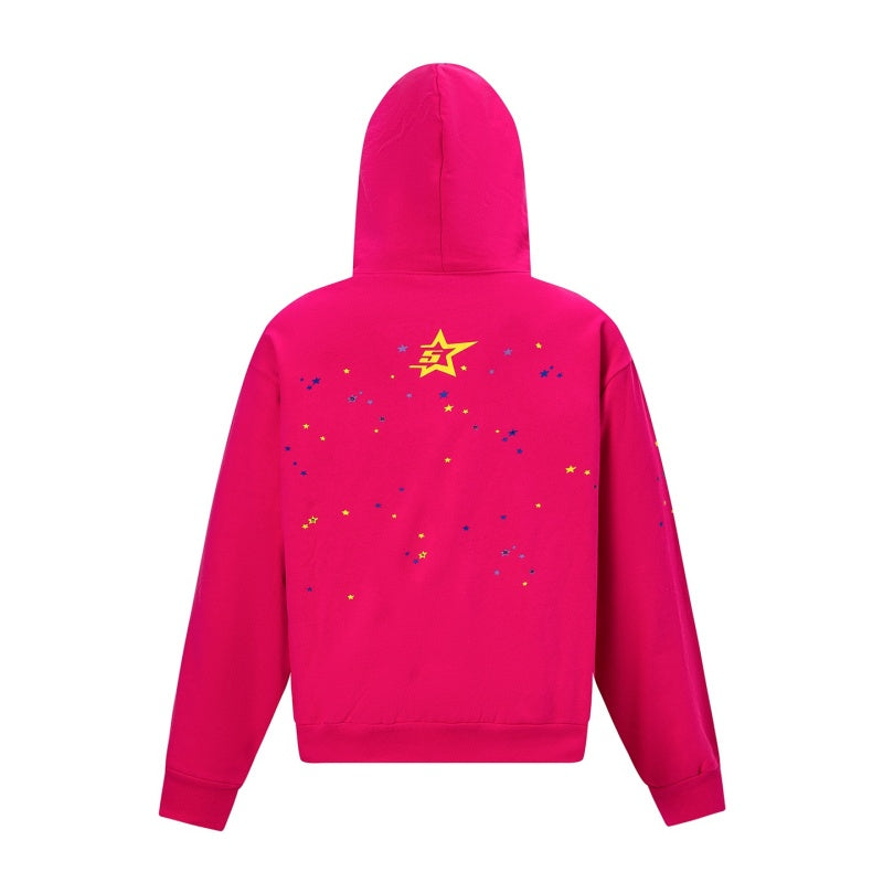 Spiderweb hoodie High-quality pure cotton for autumn and winter