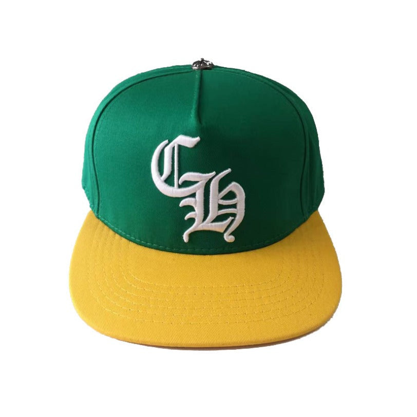 CH Logo Crowe Embroidered Fashion Hip Hop Sun Hat
