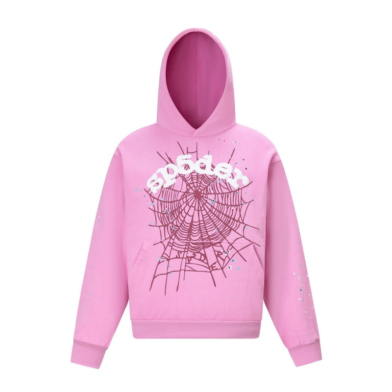 Spiderweb hoodie High-quality pure cotton for autumn and winter