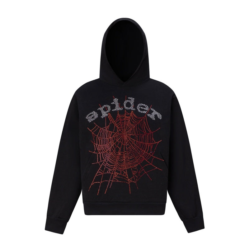 Spiderweb hoodie High-quality pure cotton for autumn and winter