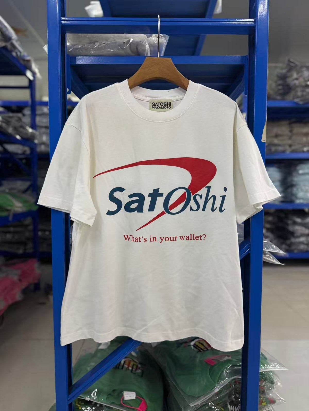 Satoshi Nakamoto t shirt High-quality heavyweight streetwear with a vintage, distressed aesthetic.